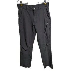 Pacific Trail Hiking Pants Men 32 Outdoors Zippered Pockets Hook & Loop Gray